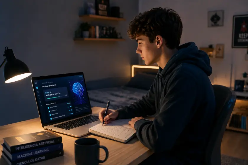 Realizando un curso online de inteligencia artificial